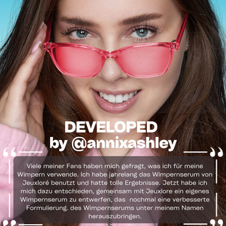The new eyelash serum from @annixashley